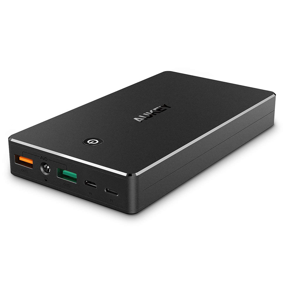 Molde Polo Rebaja Aukey PB-T10 20000mAh Dual USB Power Bank + Quick Charge 3.0